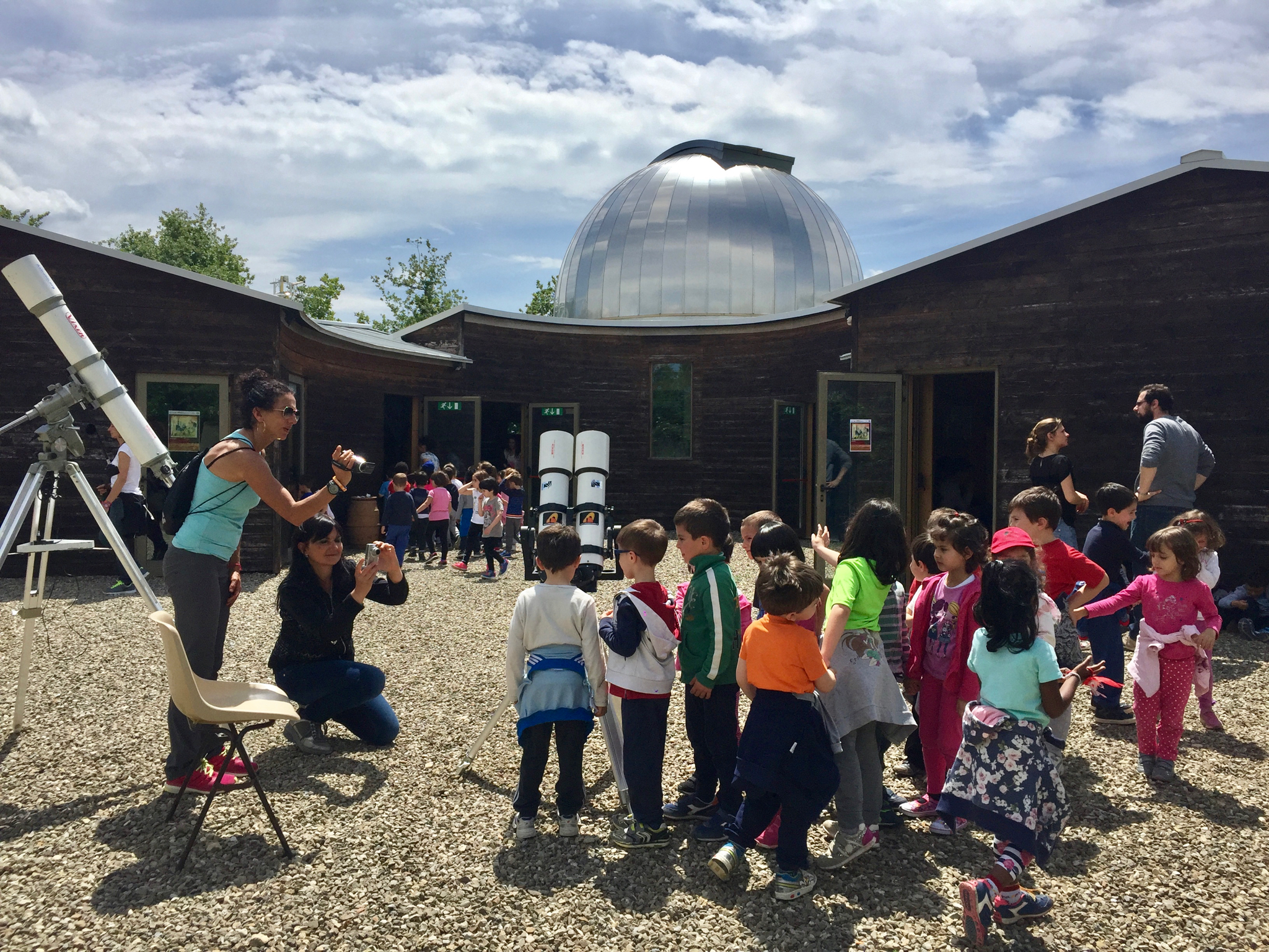 Visita con scuole elementari