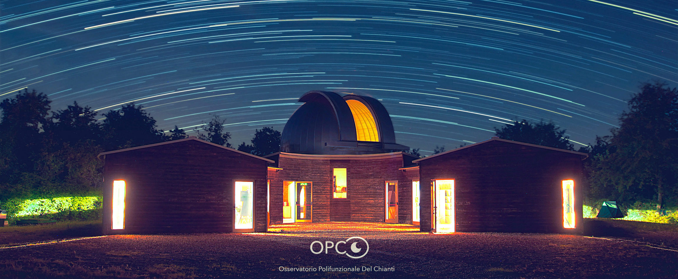 Star trail all' OPC