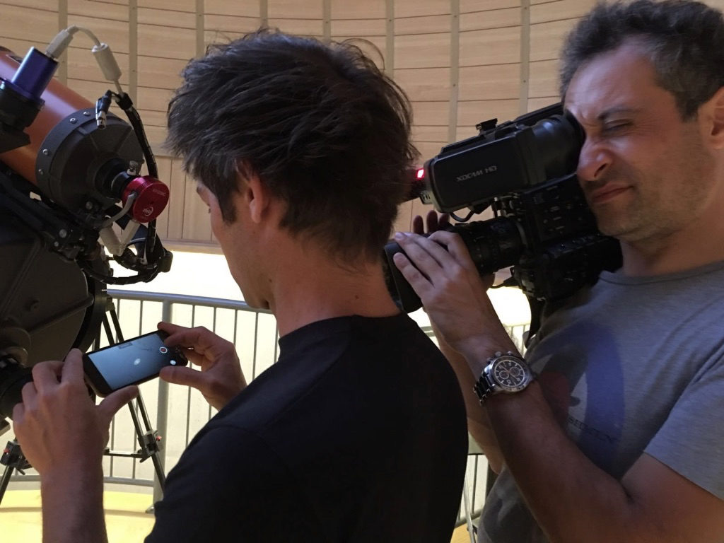 Saturno in diretta TV!