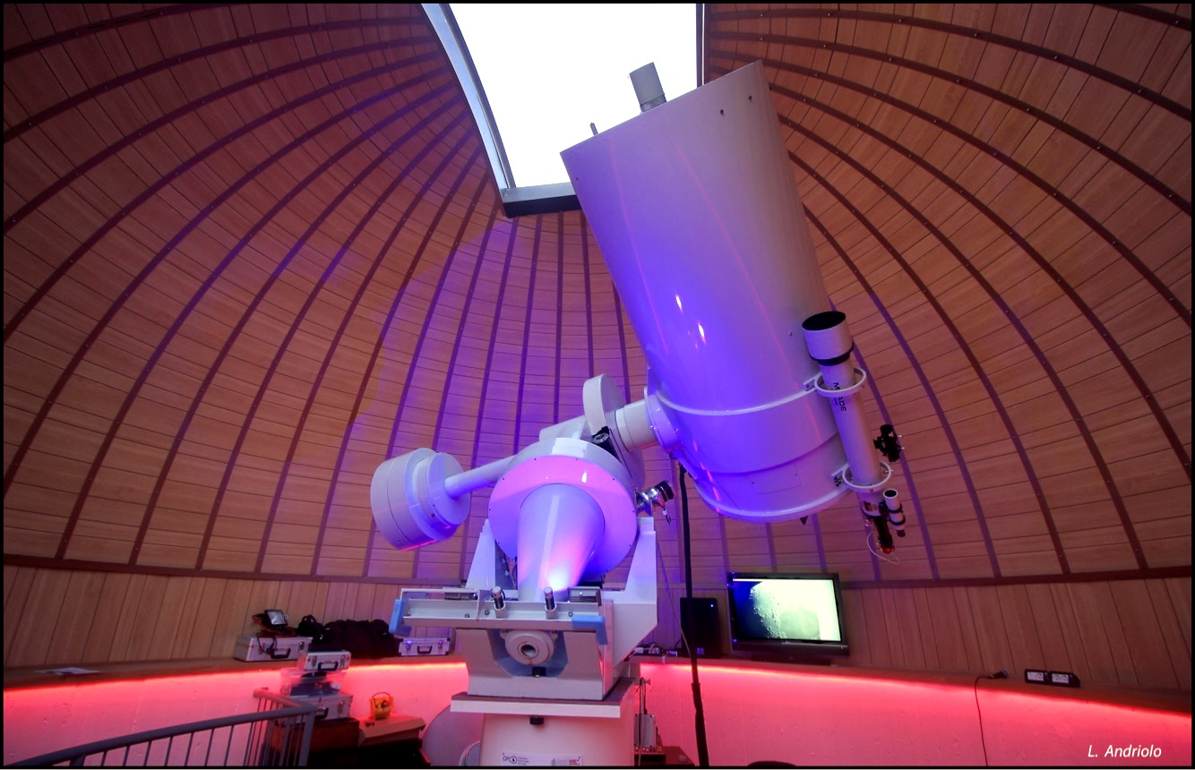 Grande telescopio Marcon RC f/8 da 80 cm