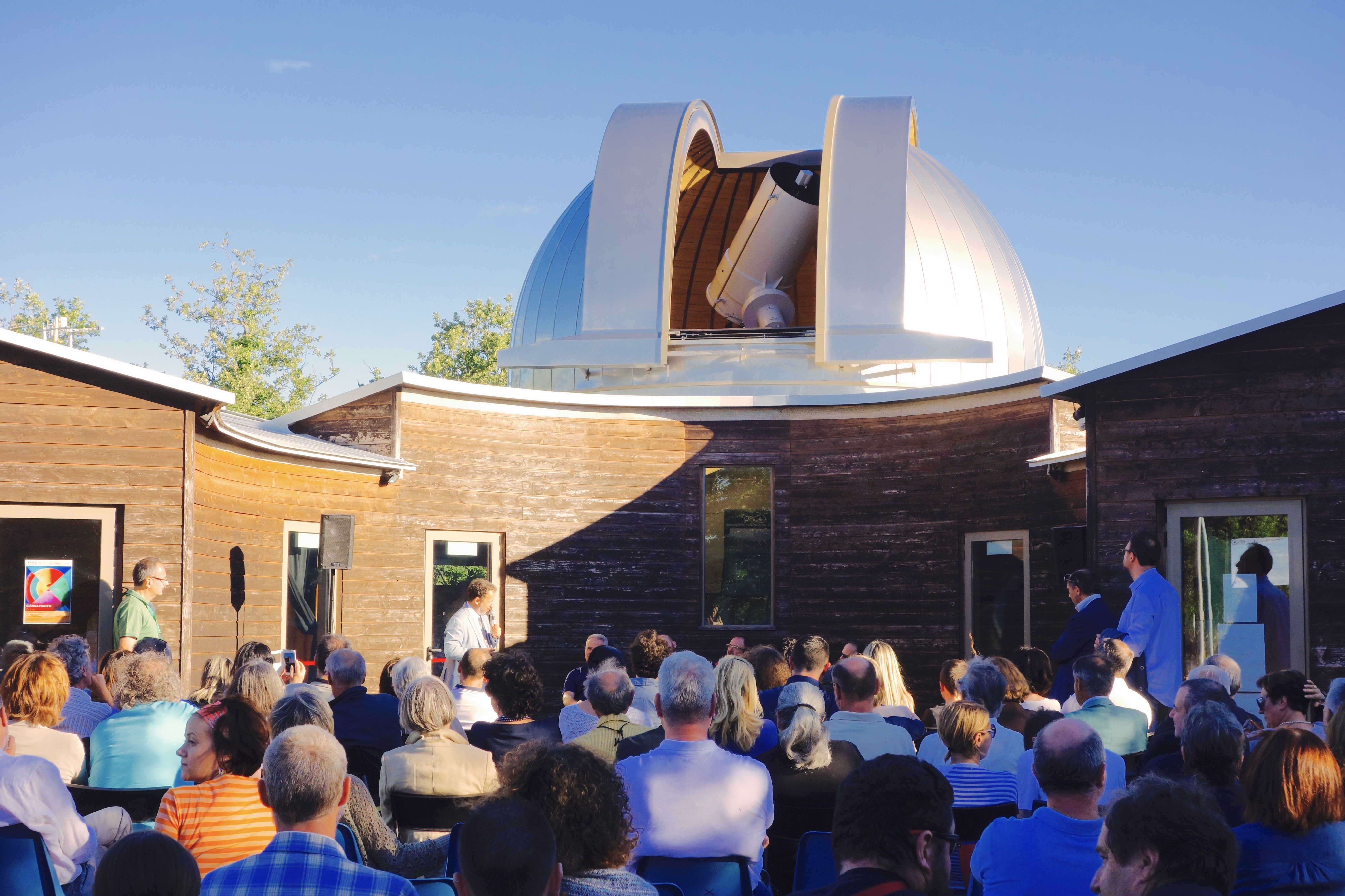 Inaugurazione 2017 del grande telescopio Marcon