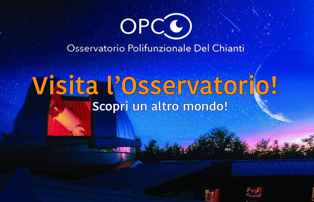 Visita all' osservatorio, osservazione ai telescopi e visita guidata al telescopio più grande della toscana!