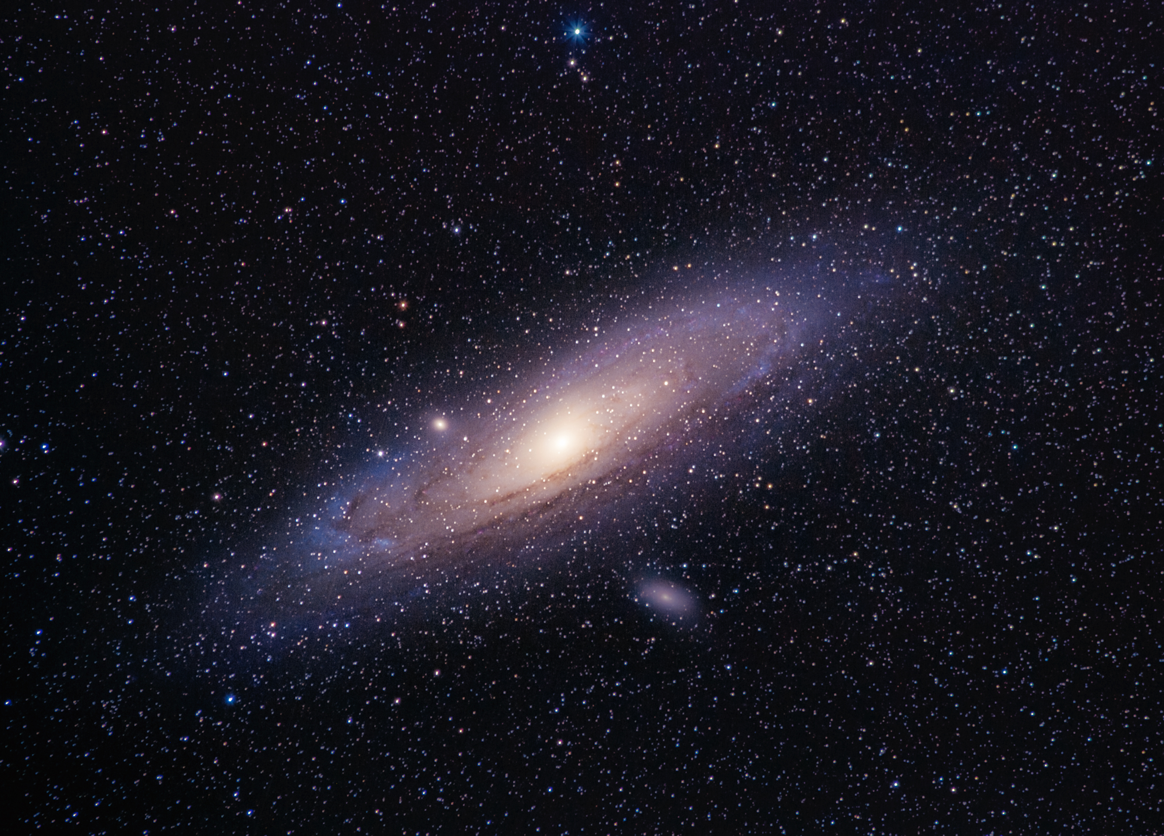 M31 Galassia di Andromeda, foto di Matteo Landozzi