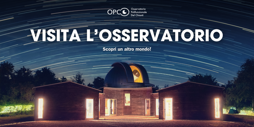visita pubblica guidata dell'osservatorio astronomico del chianti con il telescopio più grande della toscana